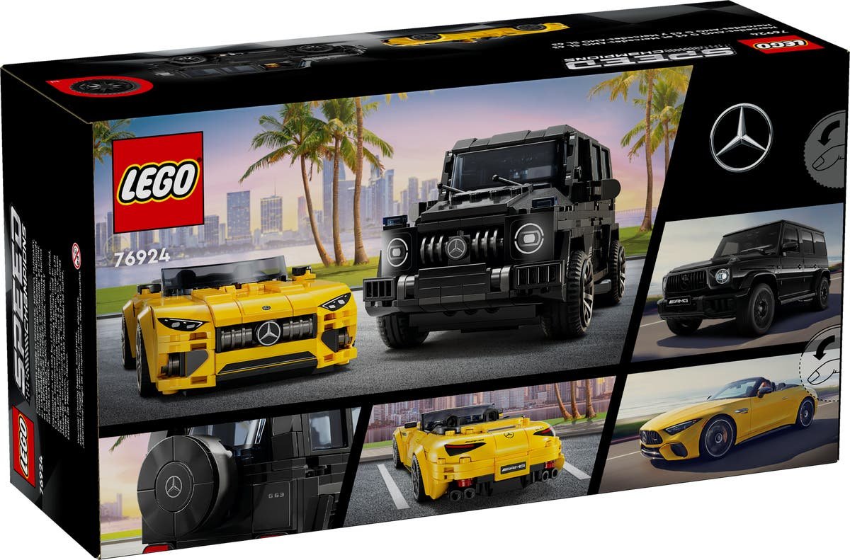 LEGO Speed Champion 76924 Mercedes-AMG G 63 & Mercedes-AMG SL 63