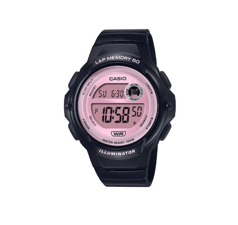 Casio LWS-1200H-1A2 Women Black Digital Casual Wristwatch Watch Genuine