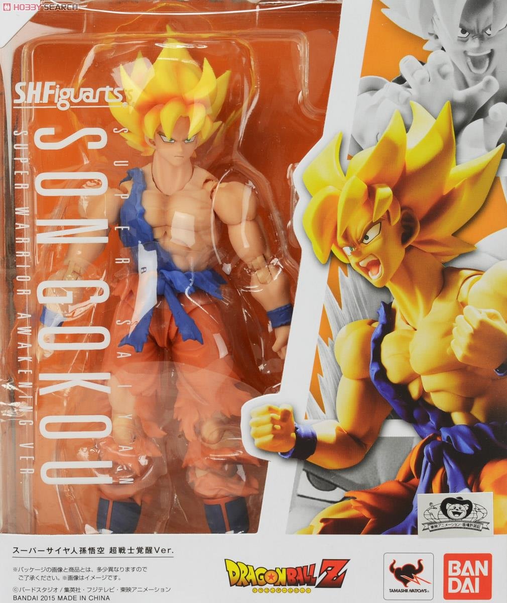 Bandai S.H.Figuarts Super Saiyan Son Goku Super Warrior Awakening Ver. (Dragon Ball Z)