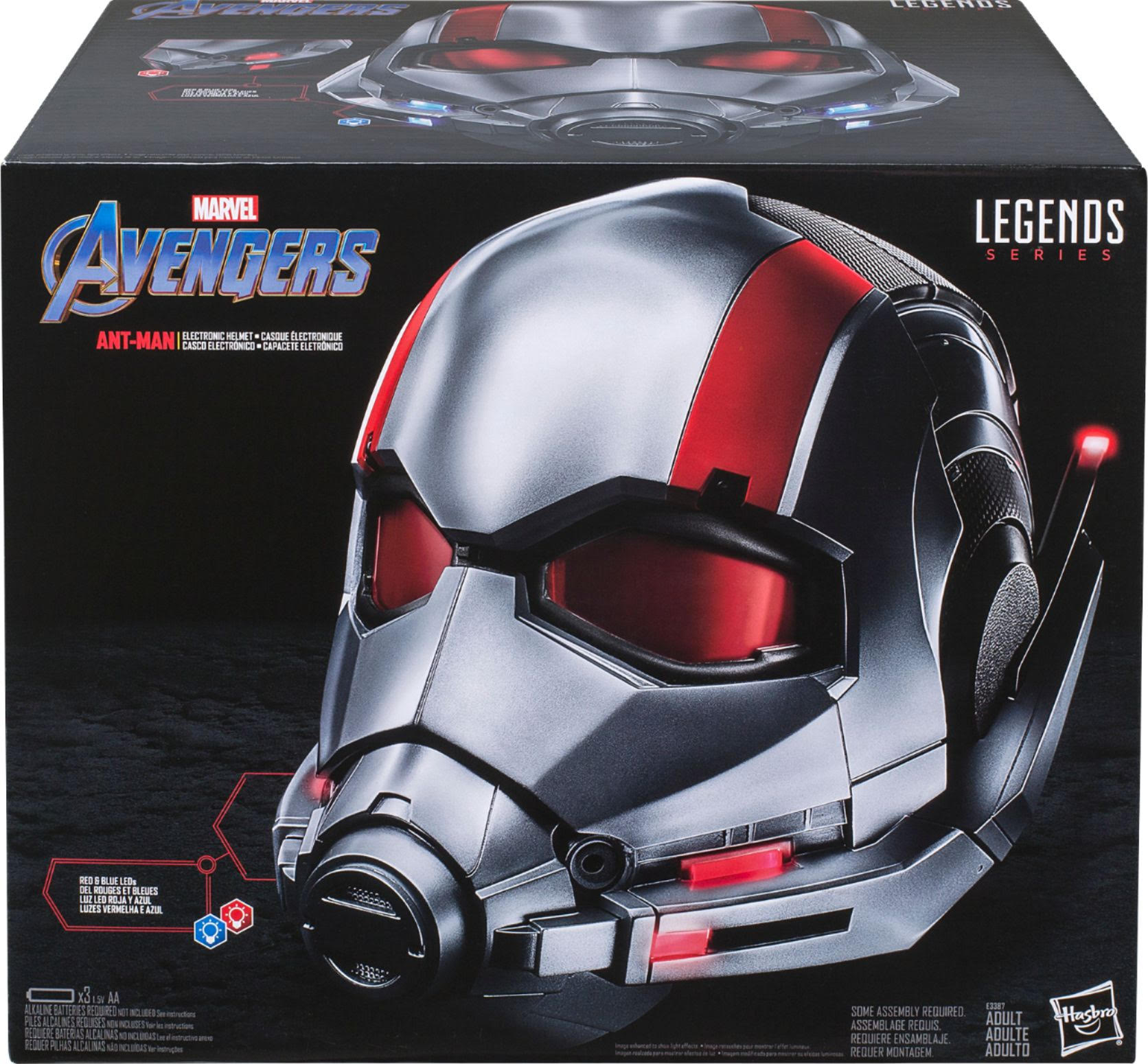 Hasbro Marvel Legends 1:1 Scale ANT-MAN Premium Electronic Prop Replica Helmet Cosplay