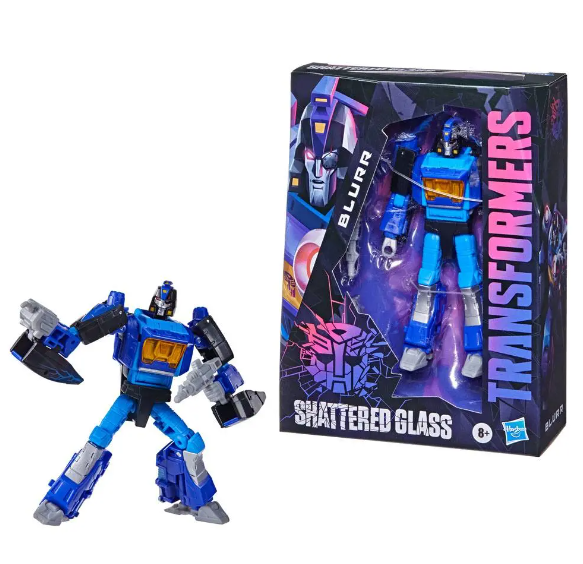 Transformers Shattered Glass Deluxe Class Blurr