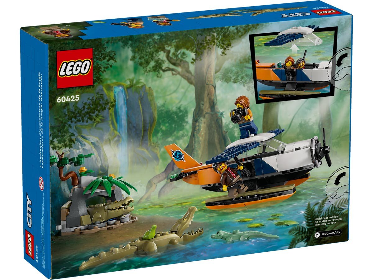 LEGO City 60425 Jungle Explorer Water Plane
