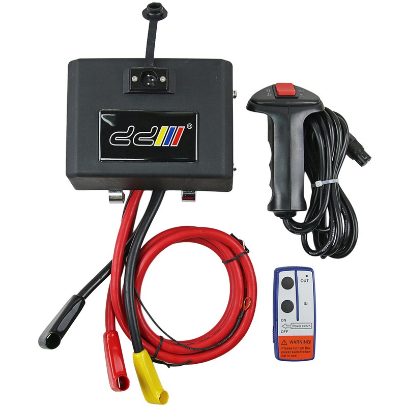 1set Electric Control Winch Box Pack 12V Relay solenoid Wireless Remote switch