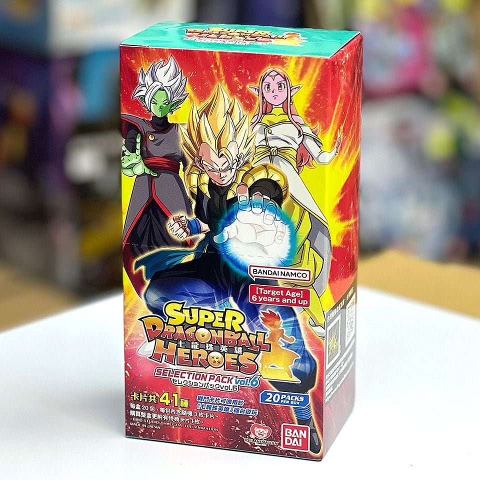 [JP Ver]Bandai Super Dragon Ball Heroes Selection Pack Vol.6 (Box of 20)
