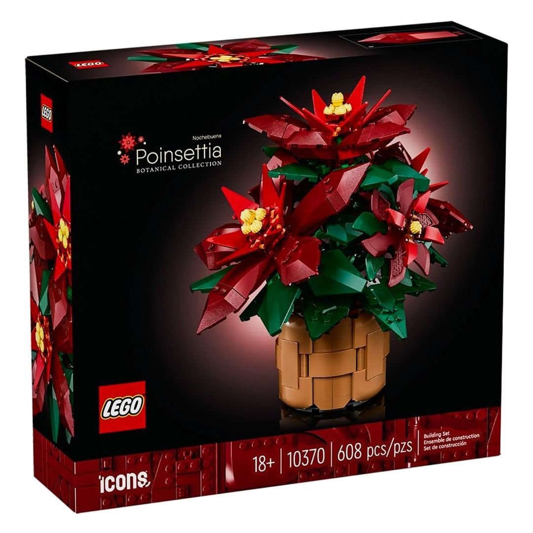 LEGO Icons Series 10370 Poinsettia