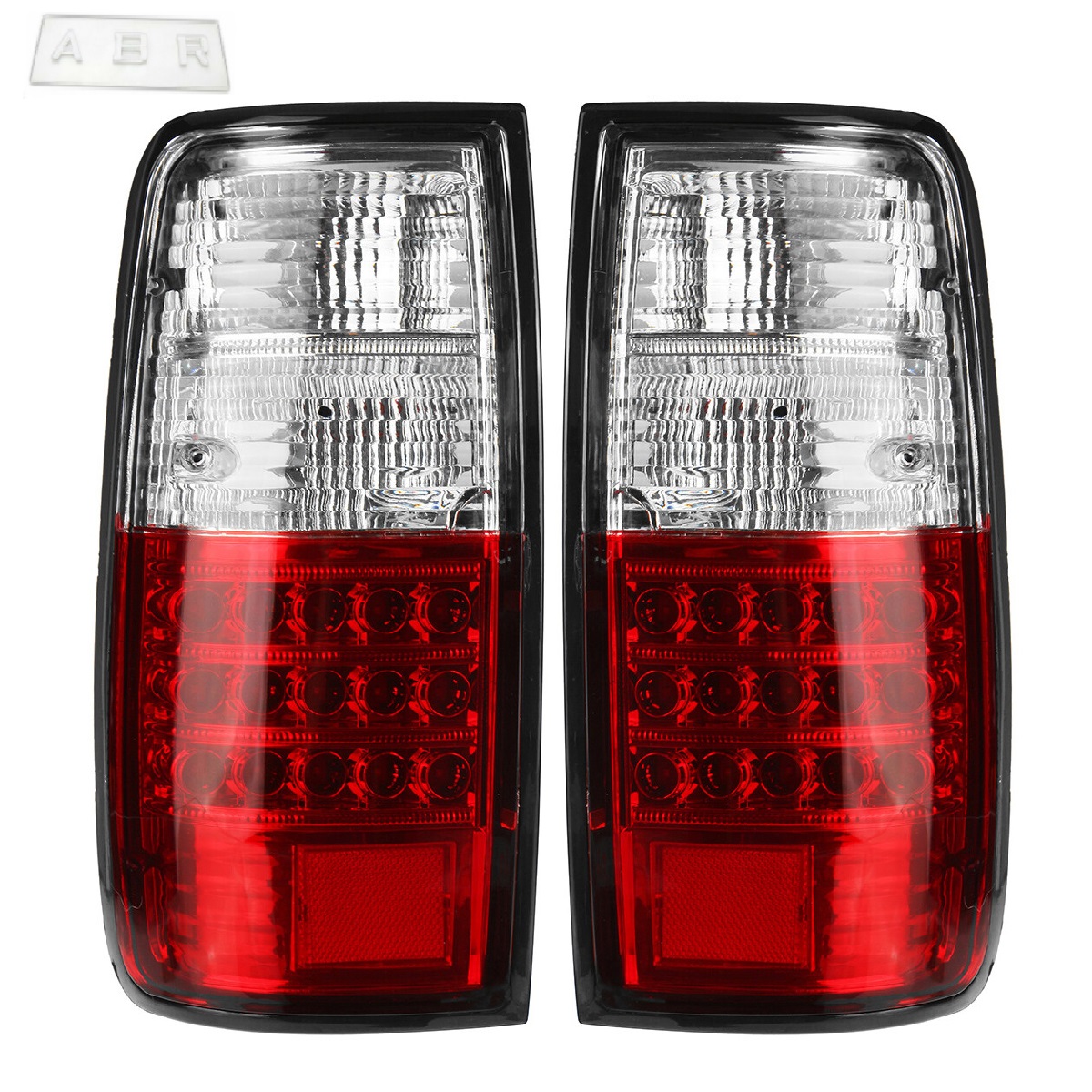1 Pair LH+RH Tail Light Rear Lamp LED For Toyota Landcruiser 80 Series 1990-1998