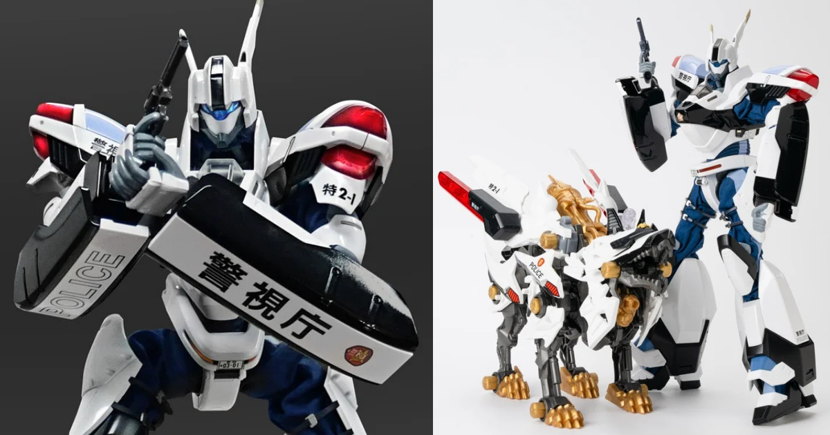 バンダイ lob ゲド Zoids x Patlabor Crossover Unveils Diecast Ingram Mark III