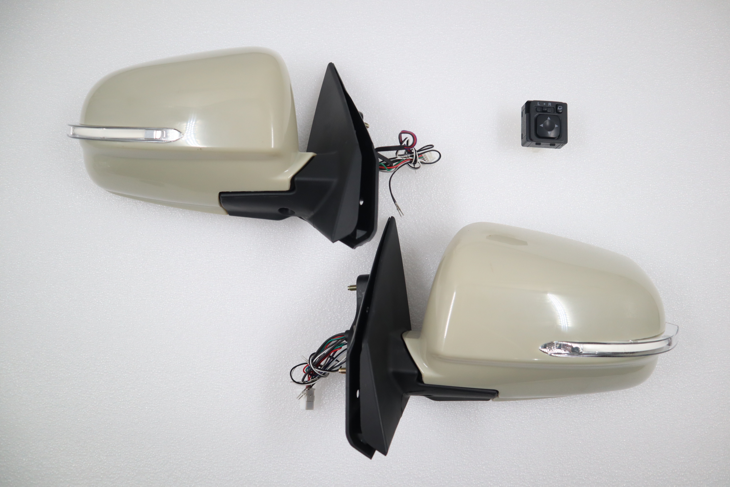 Power Fold LED Signal Side Mirrors W/switch For 08 09 10~2014