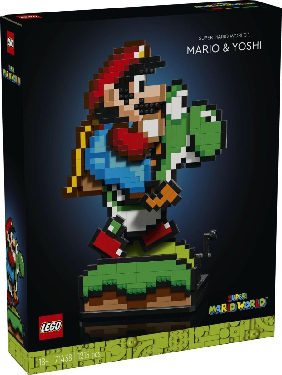 LEGO Super Mario Series 71438 Super Mario World: Mario and Yoshi