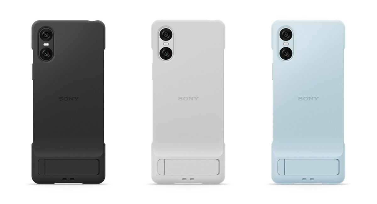 Sony Style Cover with Stand for Xperia 10 VI XQZ-CBES Black / White / Blue