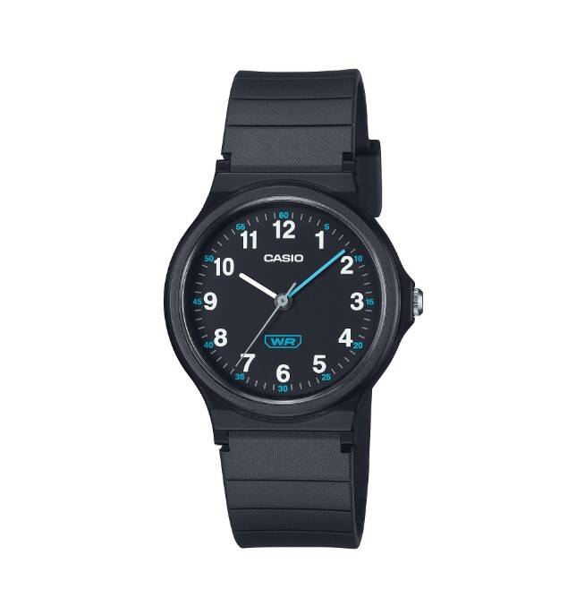 Casio LQ-24B-1B Women Black Analog Casual Wristwatch Watch Genuine