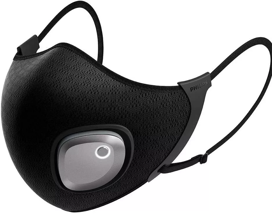 PHILIPS ACM066 Breathe Mask Black Electric Fan High Performance NEW