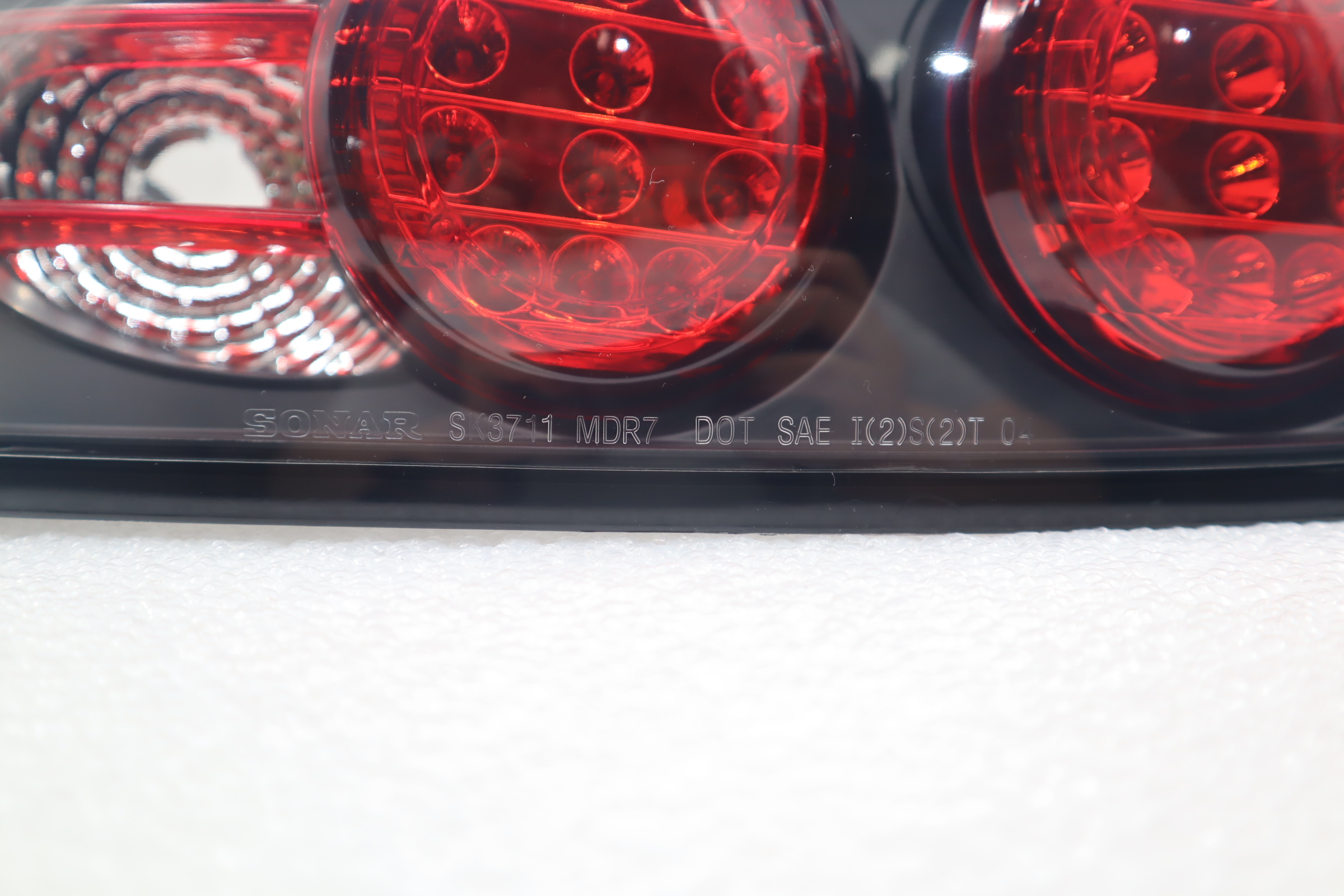 RX-7 RX7 FD3S LED Taillight & Center Rear Garnish Black Lamp