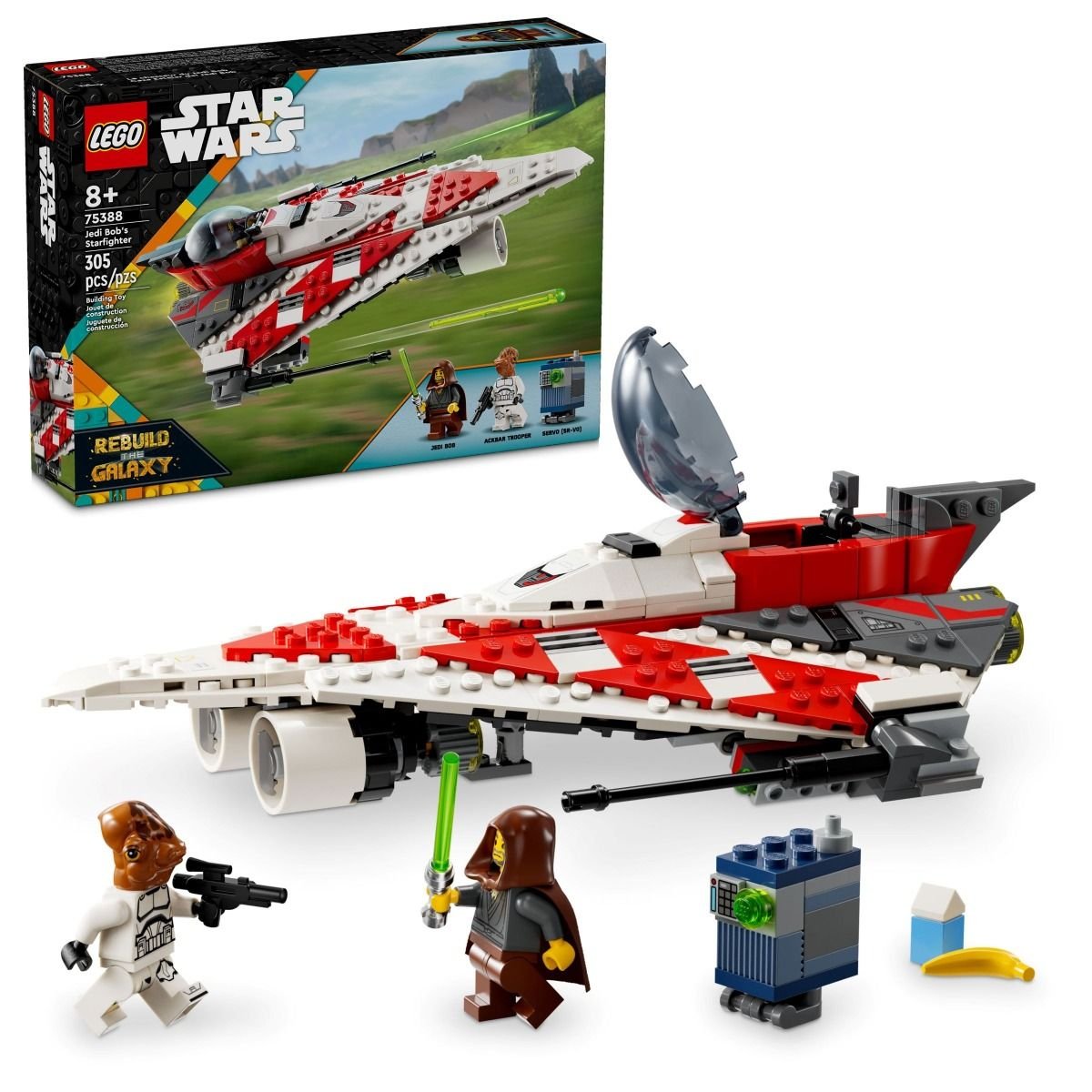 LEGO Star Wars Series 75388 Jedi Bob's Starfighter