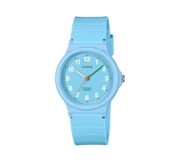 Casio LQ-24B-2B Women Blue Analog Casual Wristwatch Watch Genuine