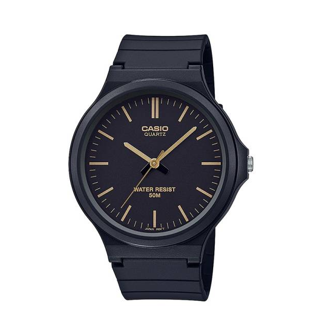 Casio MW-240-1E2 Watch - Classic Black Design with Easy-to-Read Dial