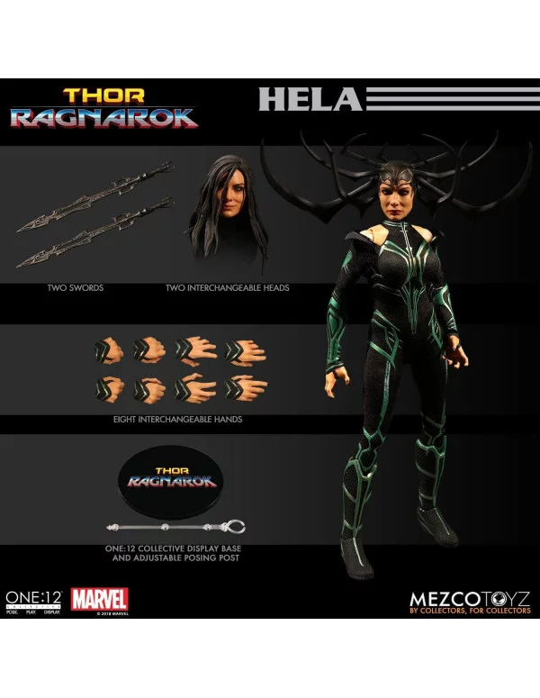 Mezco MEZ 7690 One:12 Collective Thor Ragnarok Hela Action Figure