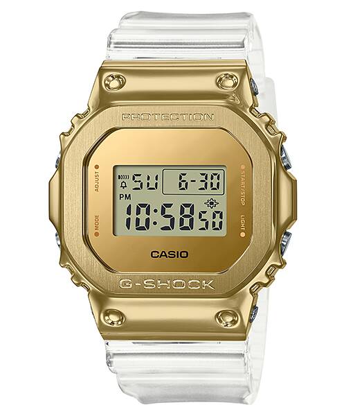 Casio GM-5600SG-9 G-Shock Men Gold Digital Sports Wristwatch Watch Genuine