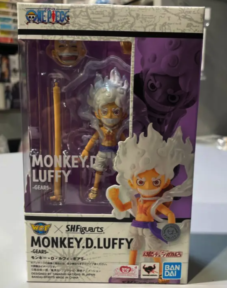 Bandai S.H.Figuarts X WCF Action Figure Luffy -GEAR 5- (One Piece)