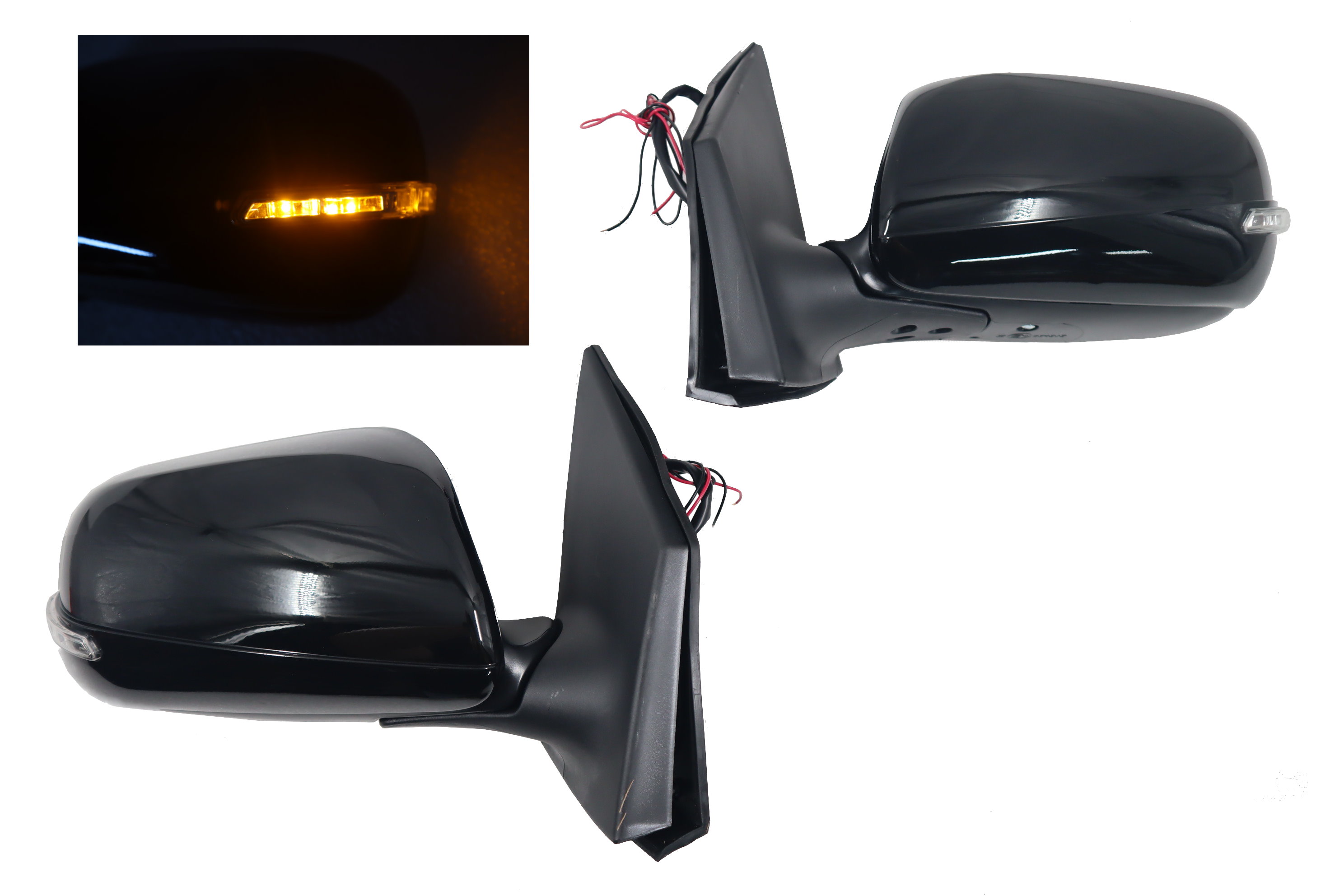 NEW Manual Mirror For 09 10 11 12 13 Toyota Corolla R & L Folding