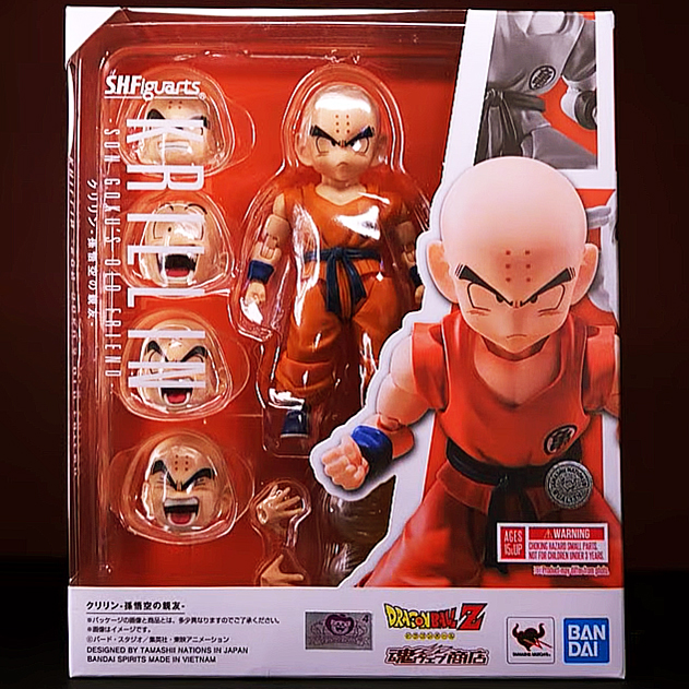 Bandai S.H.Figuarts Krillin -SON GOKU’S OLD FRIEND- "Dragon Ball Z"