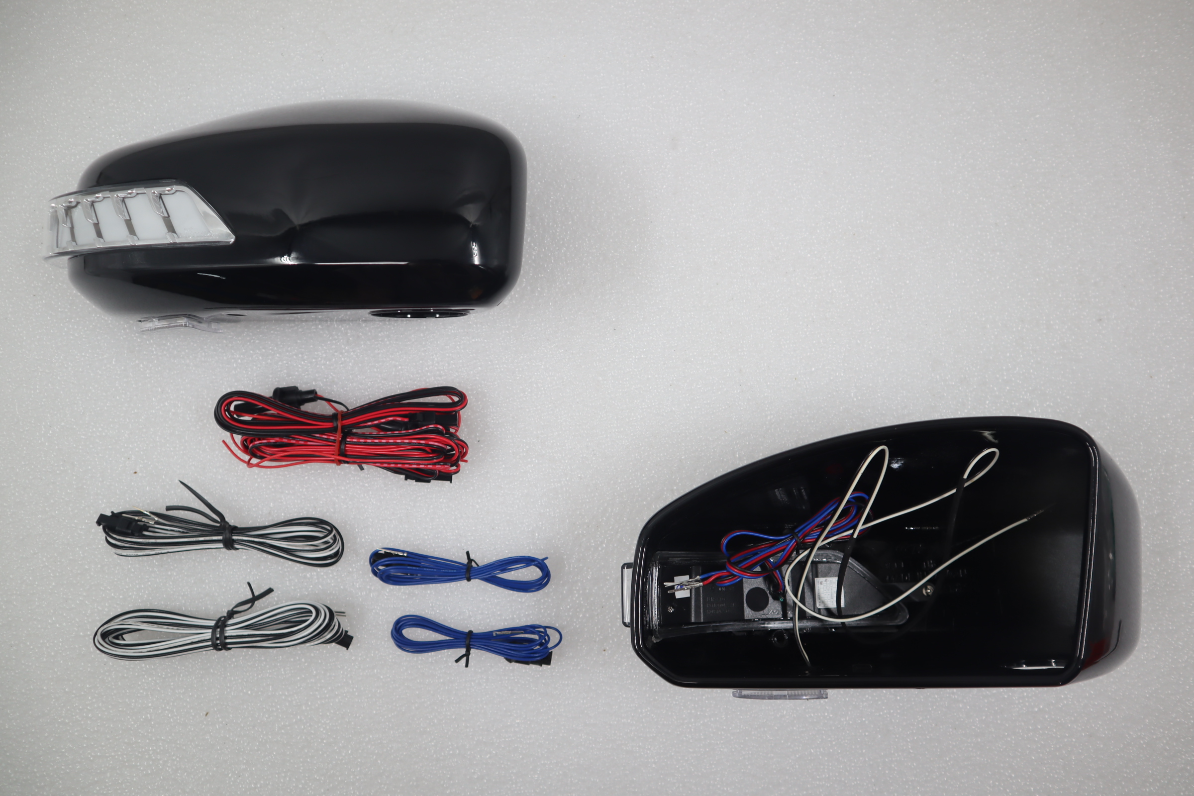 For Infiniti G35(V35) Coupe Side Mirror Black Cover w/LED 2003