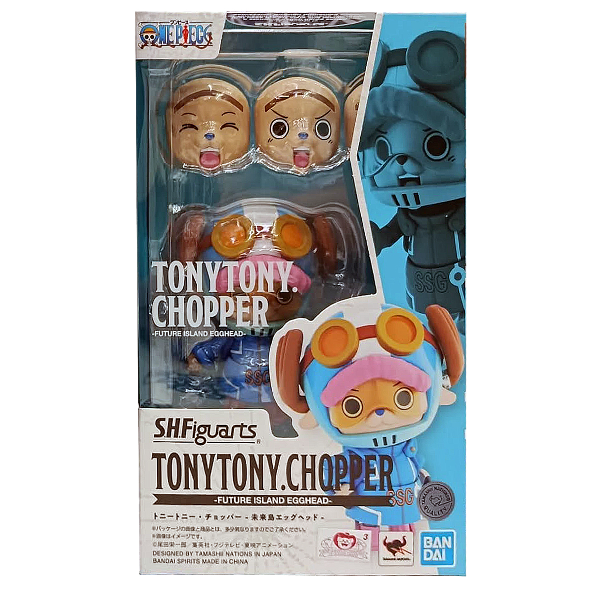 Bandai S.H.Figuarts SHF Action Figure Tony Tony Chopper Future Island Egghead- (One Piece)