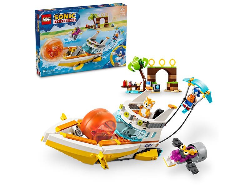 LEGO Sonic Series 76997 Tails' Adventure Boat