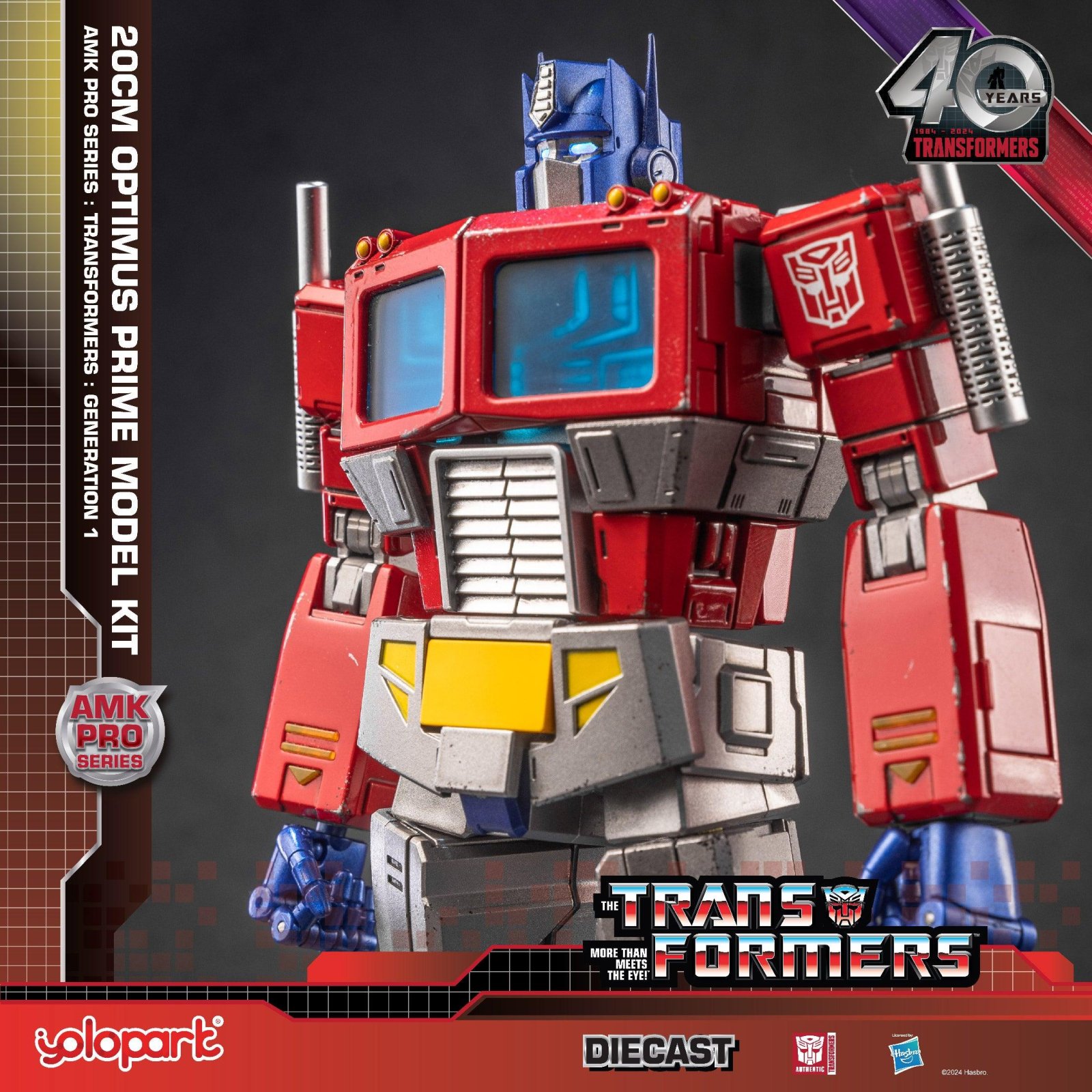 Yolopark AMK PRO G1 Series Transformers Optimus Prime Model Kit