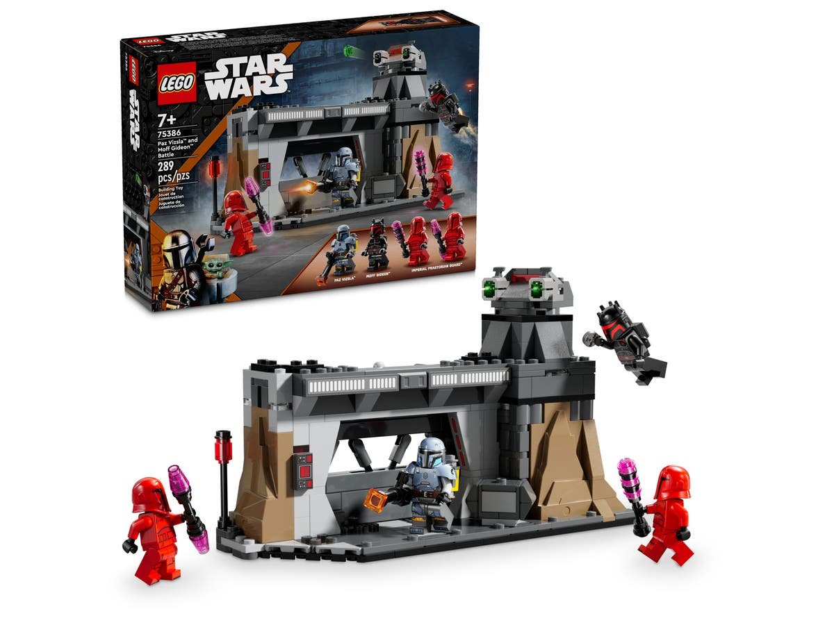 LEGO Star Wars 75386 Paz Vizsla™ and Moff Gideon™ Battle