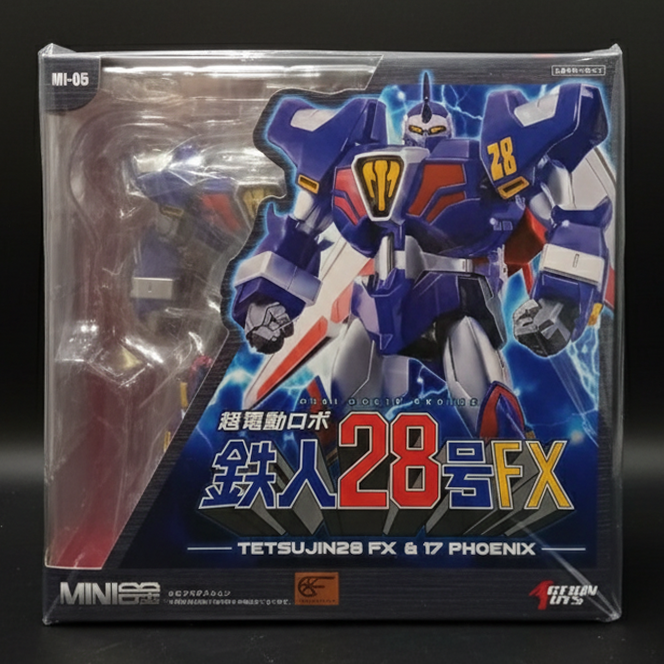 Action Toys Mighty Deformed Tetsujin 28 FX & Phoenix ( Tetsujin 28-go)