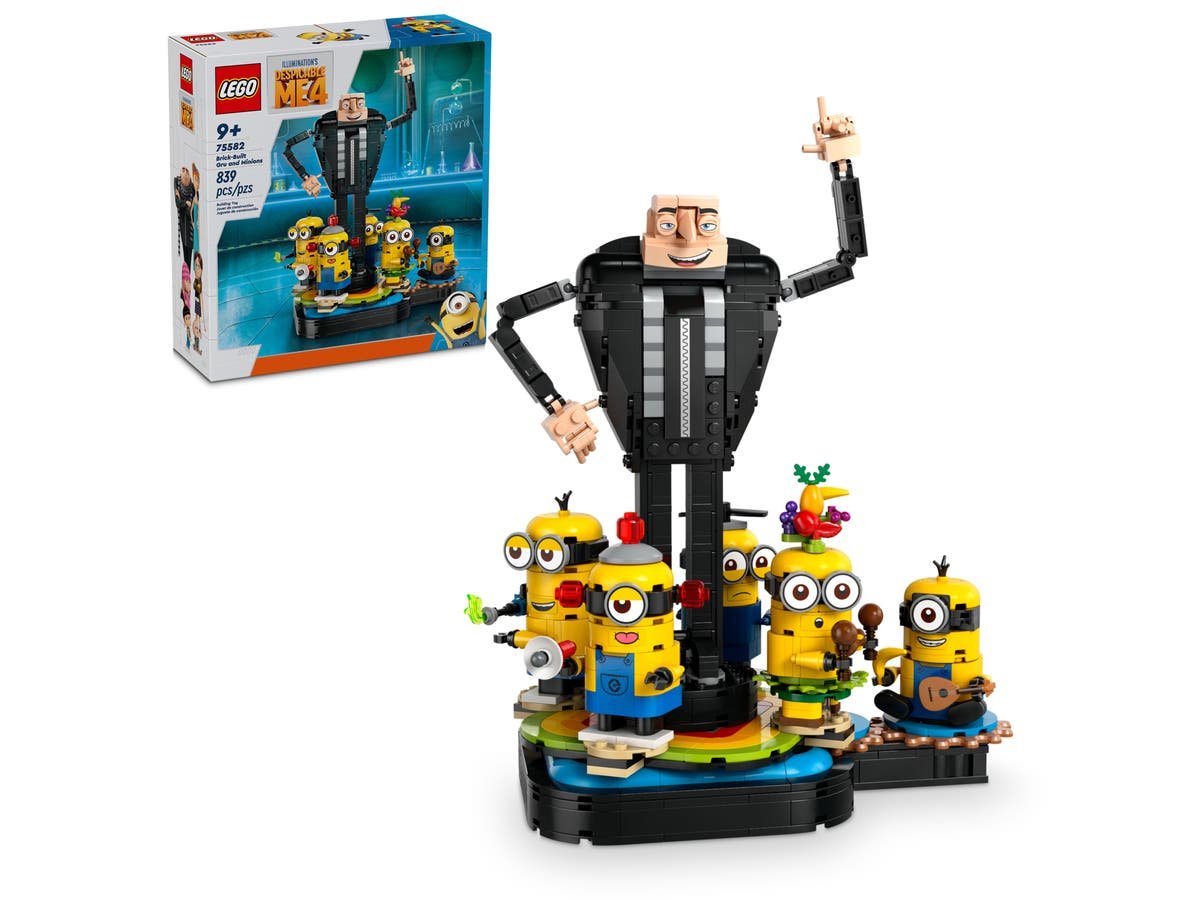 LEGO 75582 Brick-Built Gru and Minions