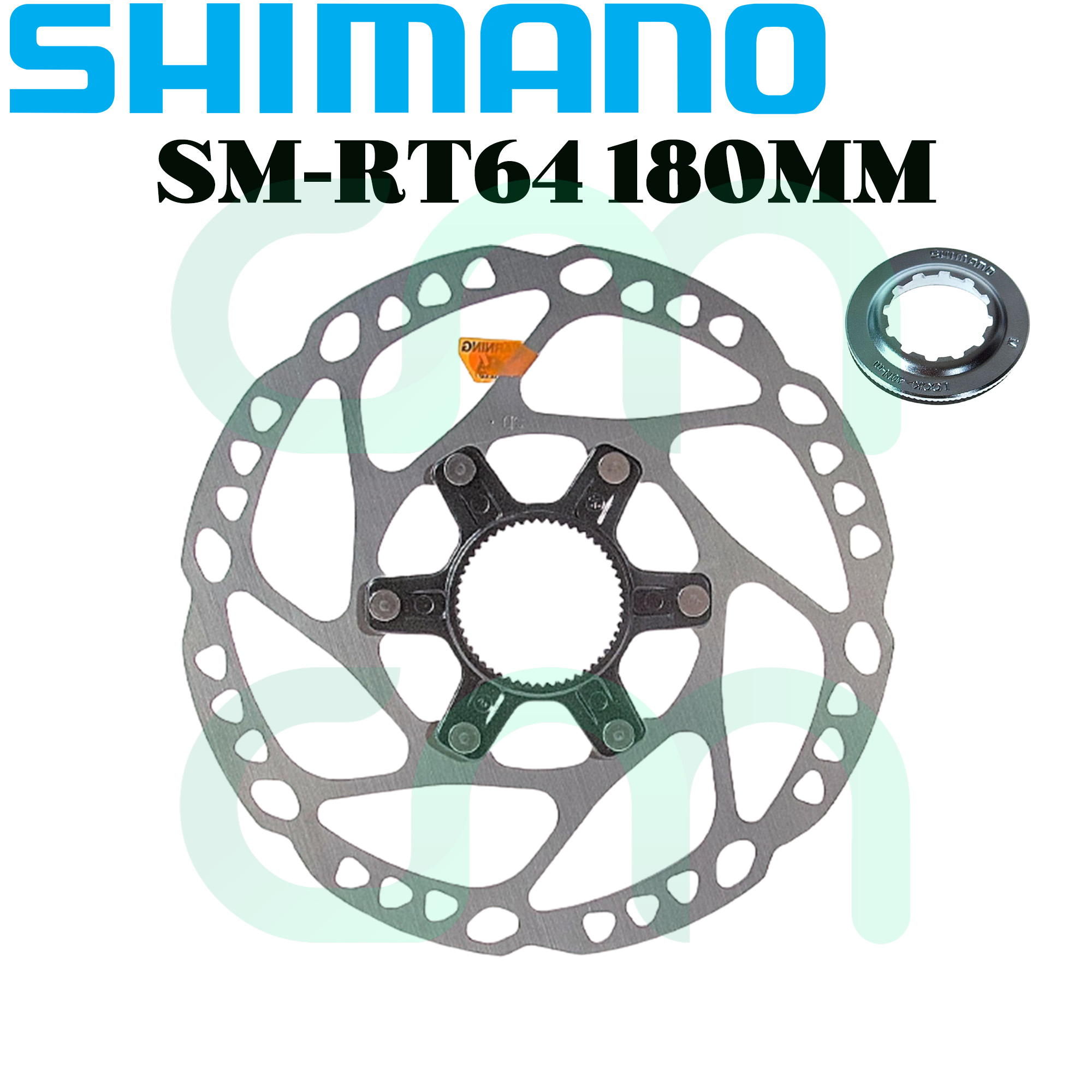 SHIMANO Brake Disc Center Lock SM-RT64 | 180mm