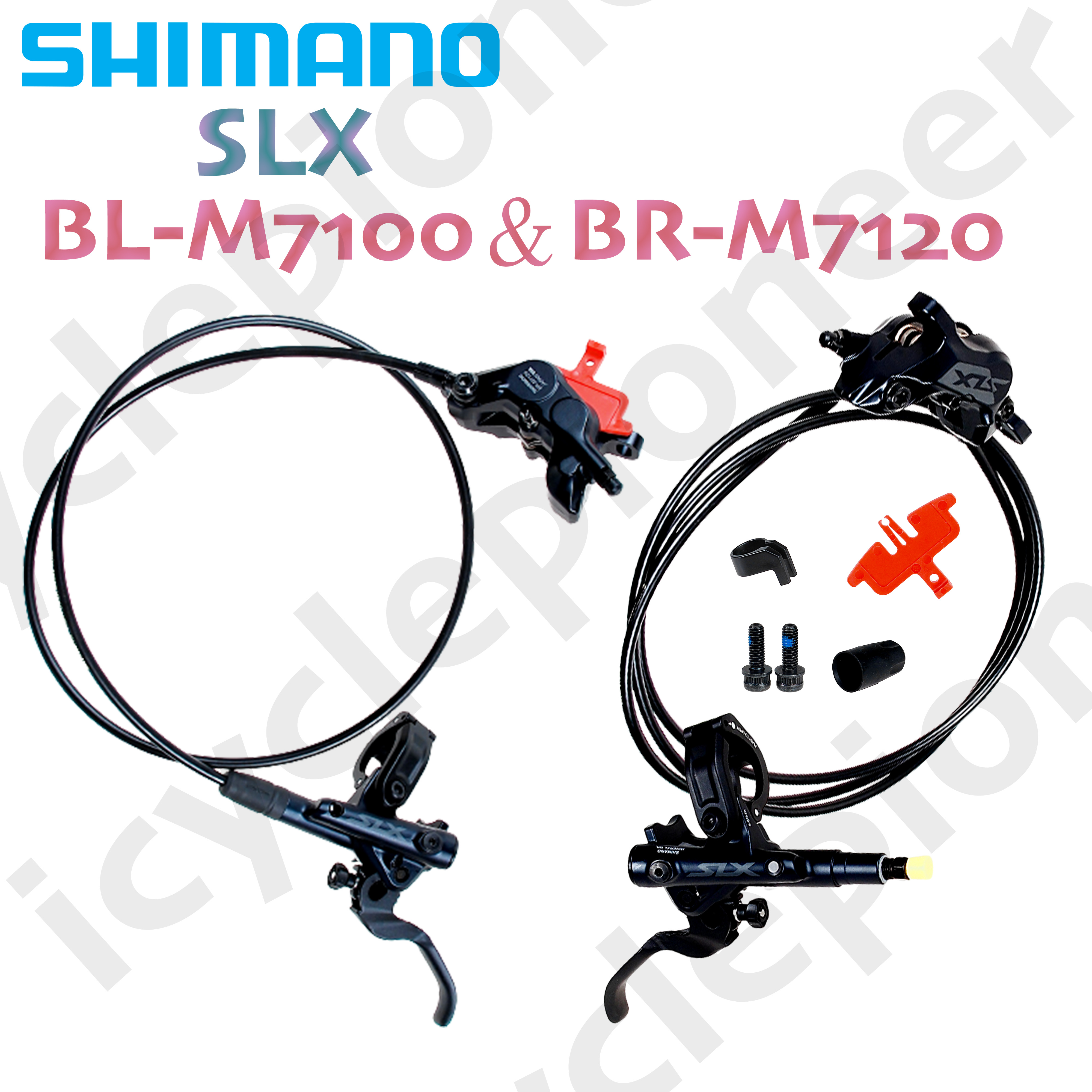 NEW Shimano SLX BL-M7100 ＆ BR-M7120 J-kit brake set I-Spec-EV