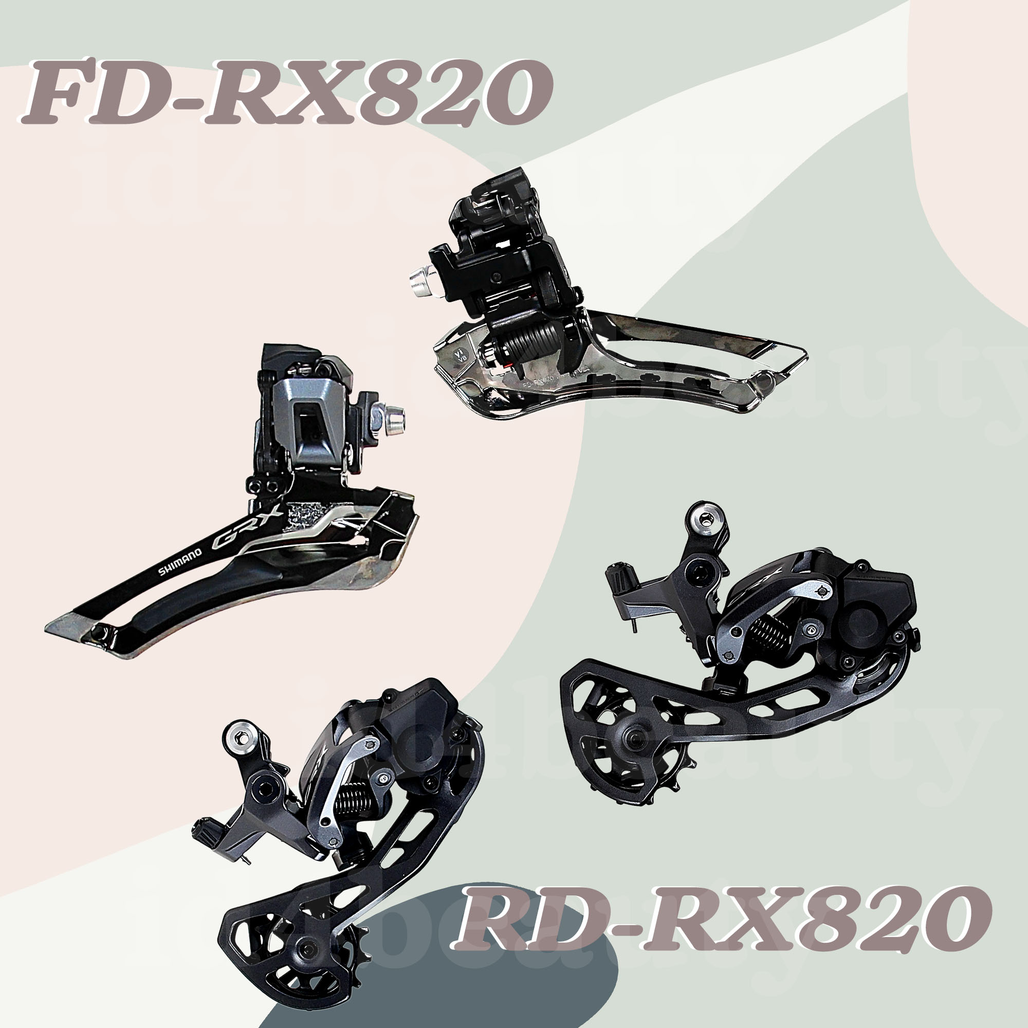 シマノ GRX RD-RX820 Shimano GRX RX820 2x Crankset - Power Meter City