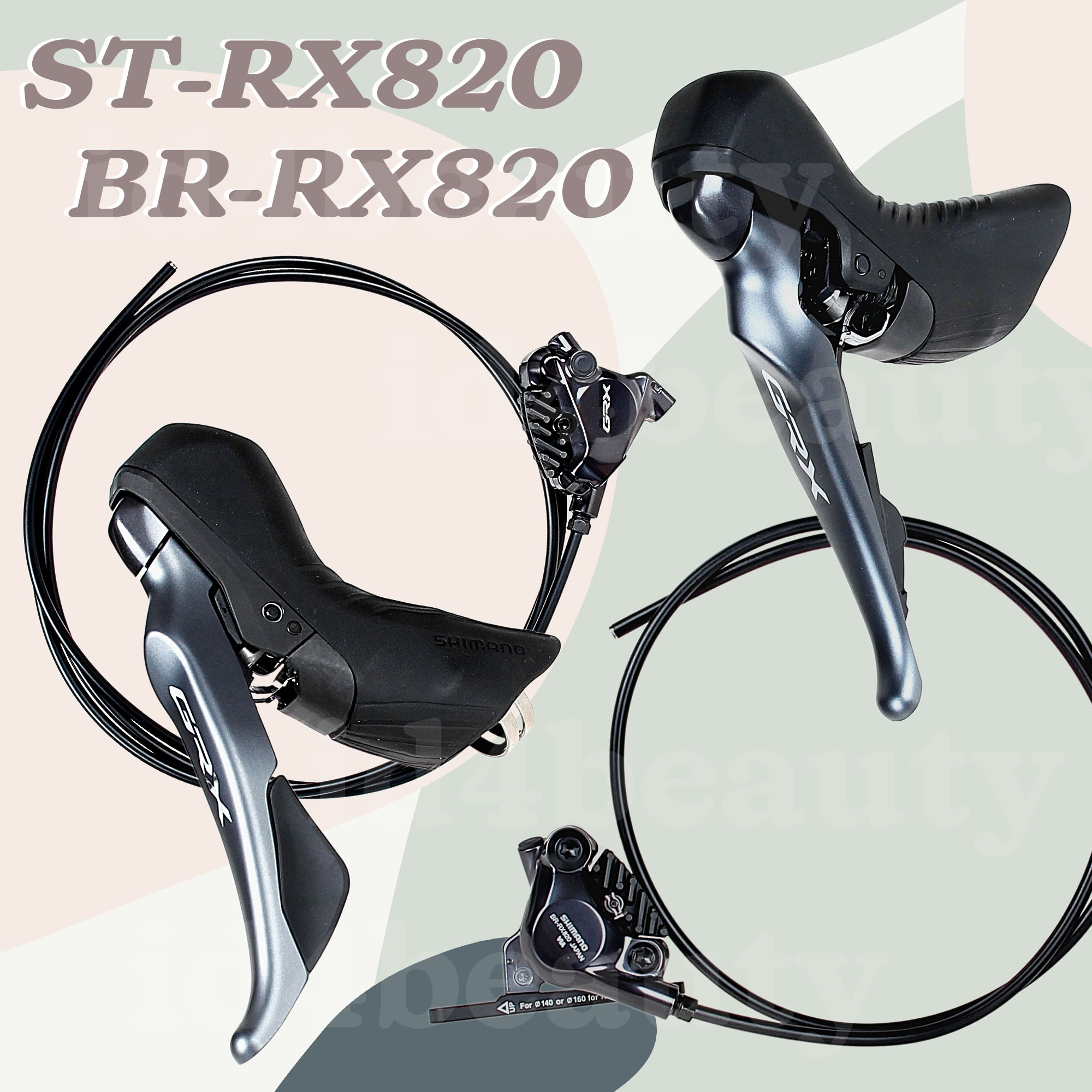 SHIMANO GRX RX820 Gravel 2x12 speed Mechanical Groupset ST