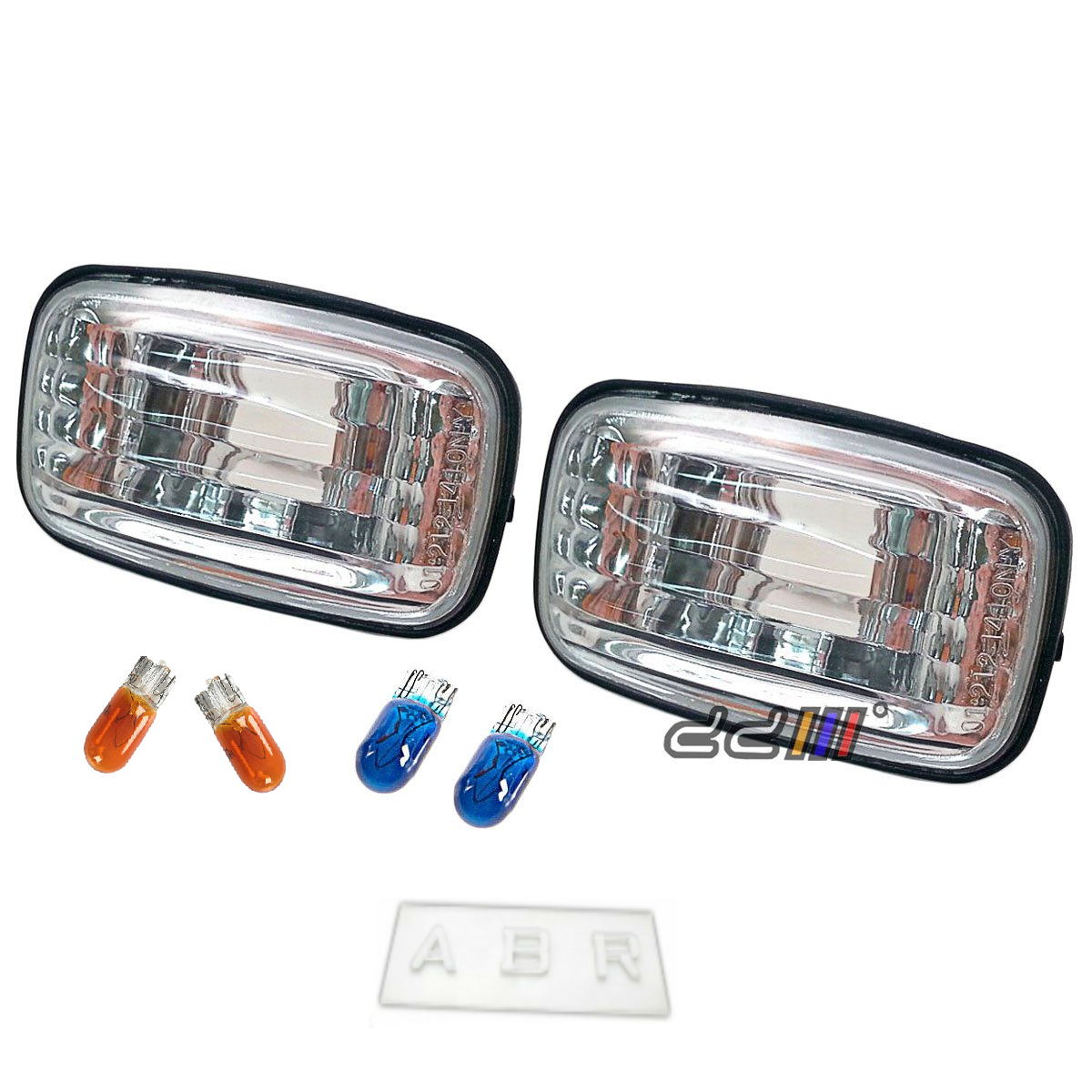Clear Side Marker Indicator Light Lamp For Toyota Hilux Land Cruiser 80 100 Surf