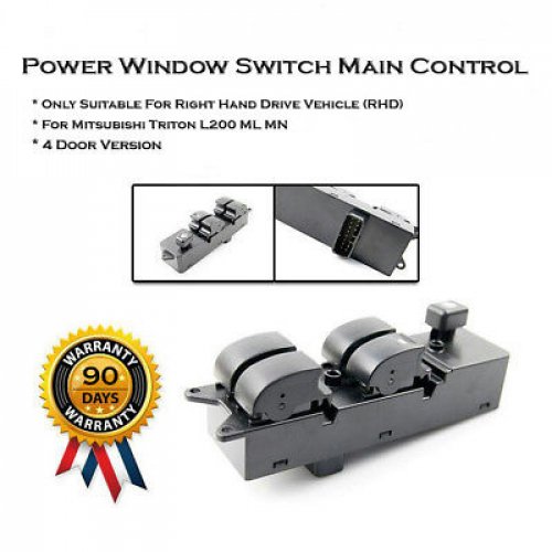 New RHD Power Window Switch Main Control For Mitsubishi Triton ML L200 2005-2008