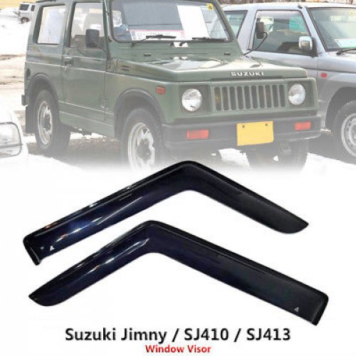 Weather Shield Window Visor Deflector For Suzuki Jimny SJ410 SJ413 1982-1995