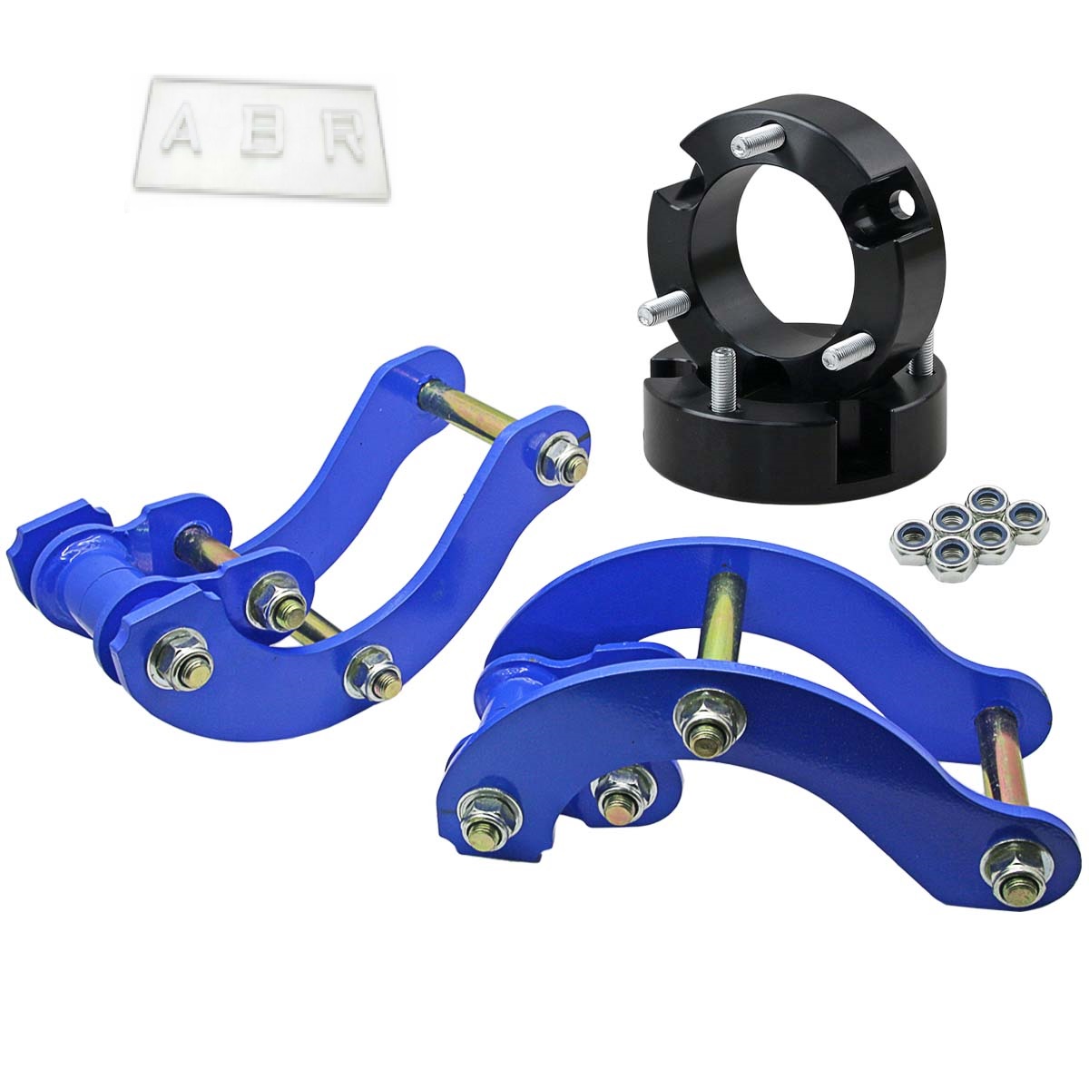 2" Front & Rear Extended Lift Kits Shackle For Toyota Hilux Vigo 4WD SR5 2005++
