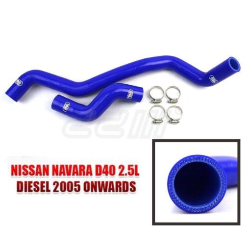 Silicone Radiator Hose Kit For Nissan Navara D40 YD25 05-13 2.5L YD25DDTi Diesel