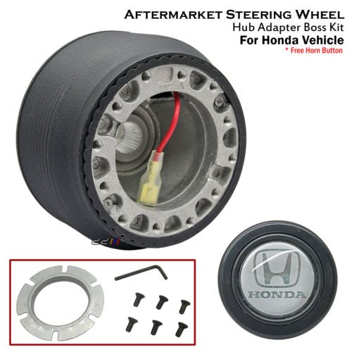 Elevo Steering Wheel Hub Adapter Boss Kit Fits Honda Integra-DA6-DB8-DC2-Prelude