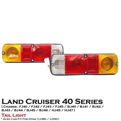 1 Set Left & Right Rear Tail Light For Toyota HiAce Truck Dyna LH80 LH90 85-95