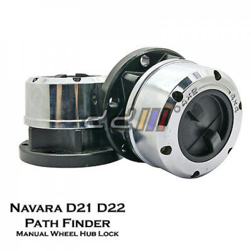 2 x 28 Spline Wheeling Locking Hubs Fit For Navara Frontier D21 22 Pathfinder