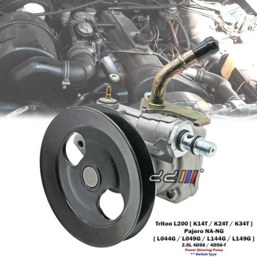 NEW Power Steering Pump Fixs Mitsubishi Triton L200 K34T 86-95 4D56 Switch Type