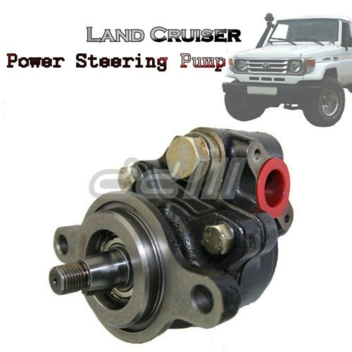 1pcs Power Steering Pump For Toyota Land Cruiser 80 Series HZJ75 4.2L 1HZ Diesel