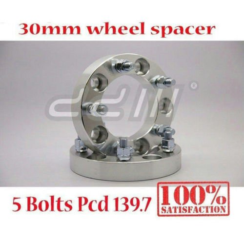 2x 30mm 5X5.5" 5X139.7 M12x1.5 Wheel Spacer Adapter for SUZUKI Vitara Tracker