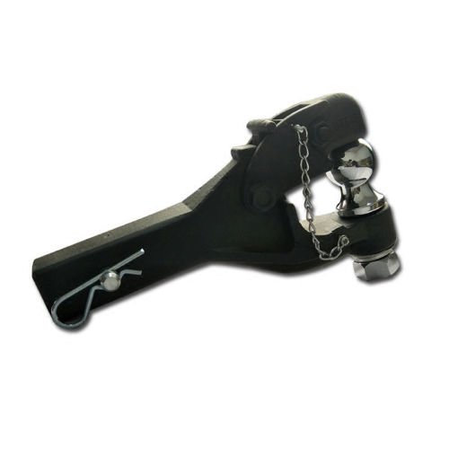 Heavy Duty 8 Ton Ball Combo Pintle Tow Hook Receiver Arm Hitch Towing 4WD Truck