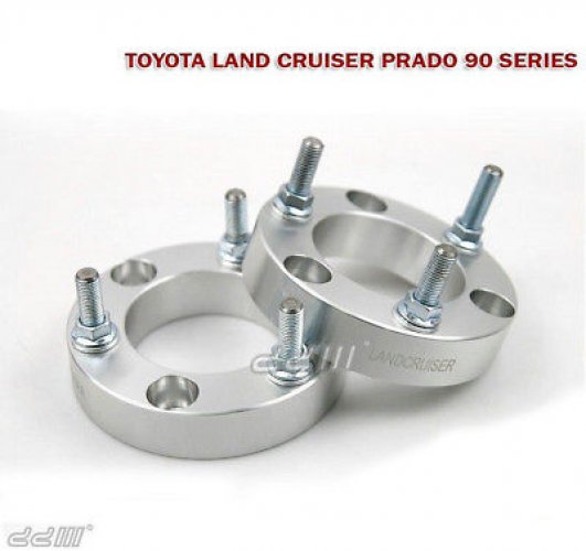 25mm Front Strut Spacer Suspension Lift Land Cruiser 90 95 Series Prado 96-02