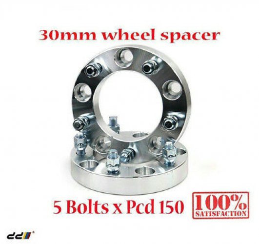 (2) Wheel Spacer Adapter Spacers Toyota LandCruiser 5X150 14X1.5 30mm 110MM